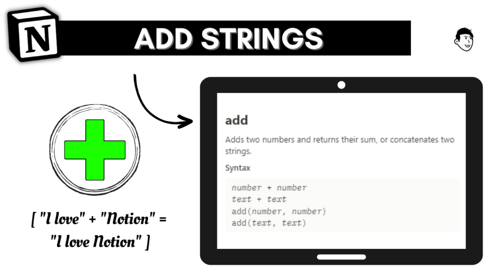 how-to-add-2-strings-together-in-notion-use-of-add-operator-in-notion