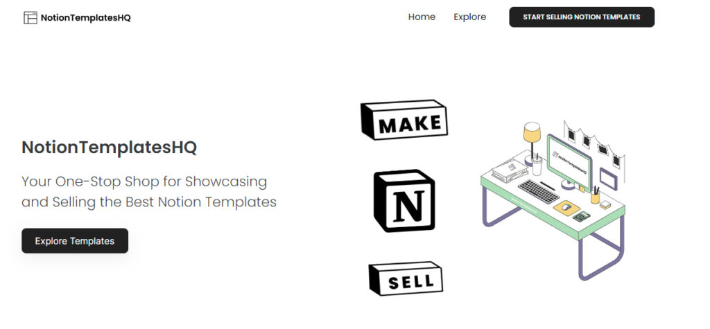 best places to sell notion templates, sell notion templates