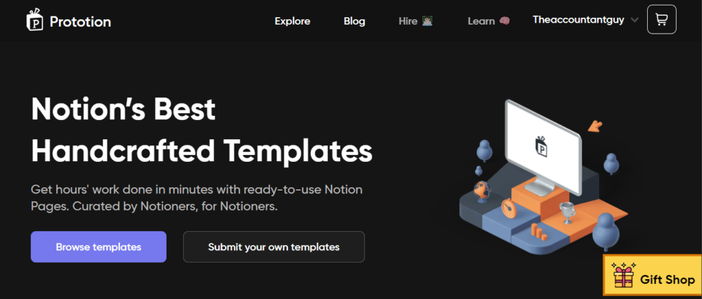 best places to sell notion templates, sell notion templates